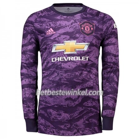 Manchester United Doelman Voetbalshirts Thuis 2019/20 - LS
